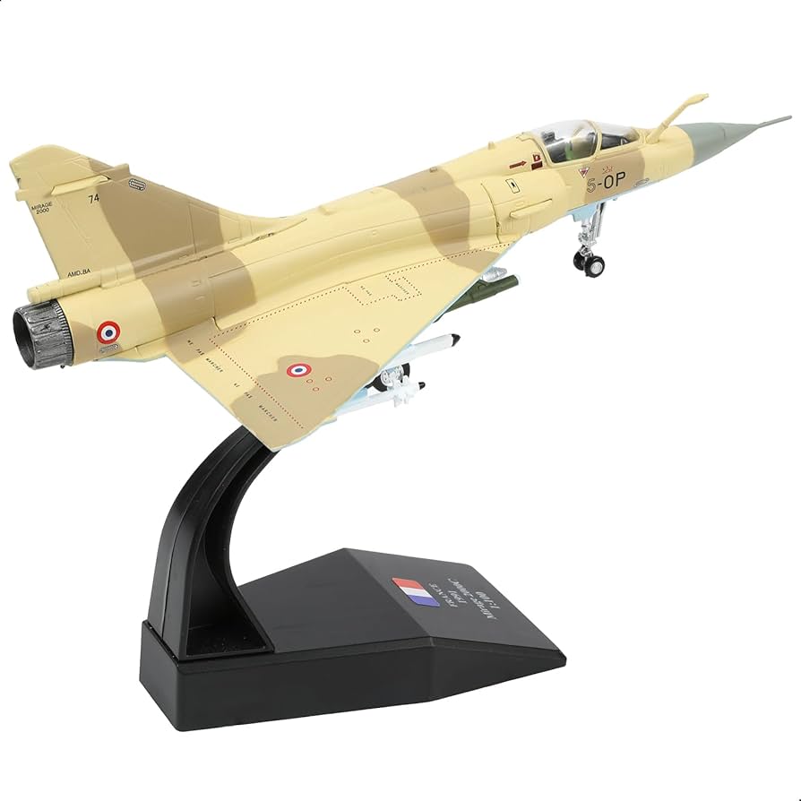 Amazon.com: NUOTIE 1/100 Mirage 2000 5-OP Desert Storm